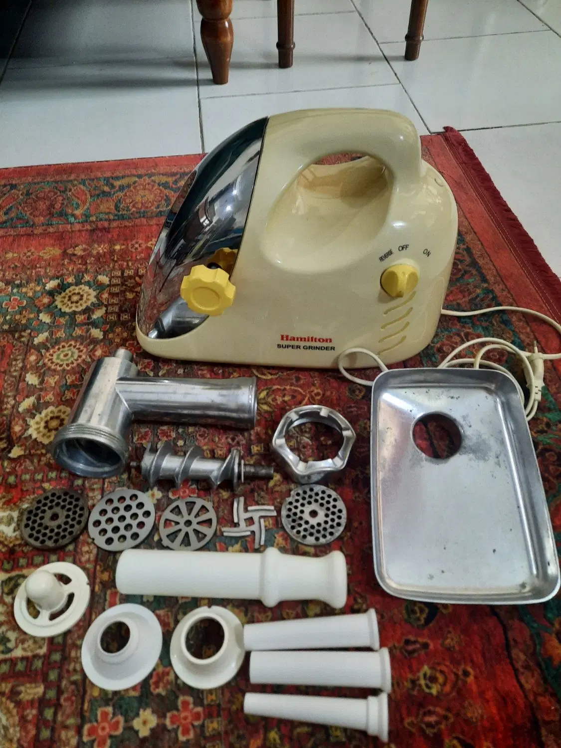 چرخ گوشت|خردکن، آسیاب، غذاساز|رشت, آزادگان|دیوار