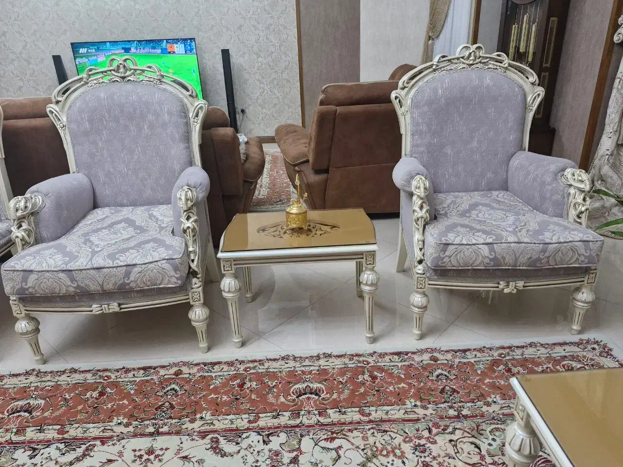 مبلمان استیل ۹ نفره و میز ناهارخوری ۱۰ نفره|مبلمان خانگی و میز عسلی|تهران, مهران|دیوار