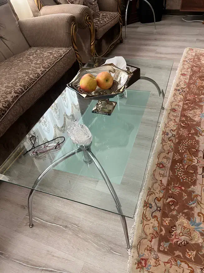 میز شیشه ای|مبلمان خانگی و میز عسلی|تبریز, |دیوار