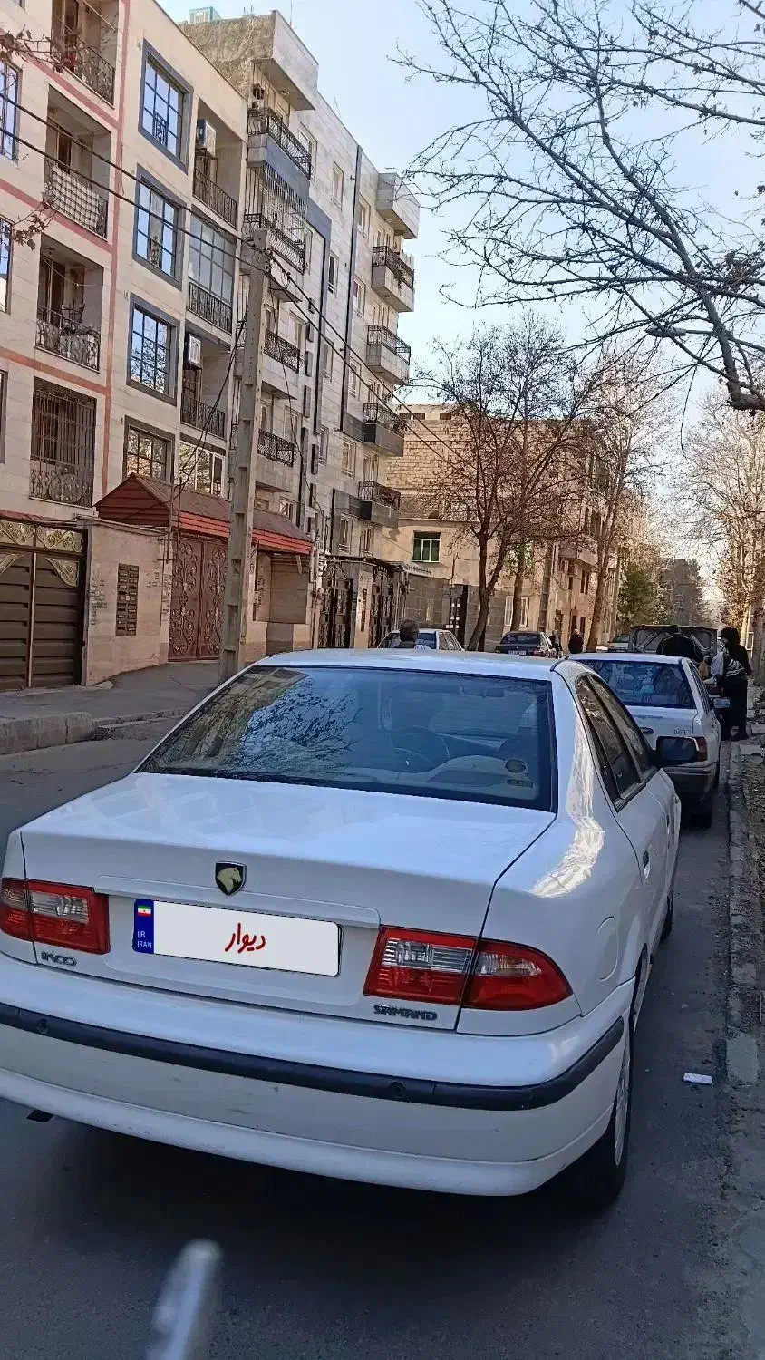 سمند ۹۴ ای اف سون دو گانه شرکت|خودرو سواری و وانت|محمدیه-قزوین, |دیوار