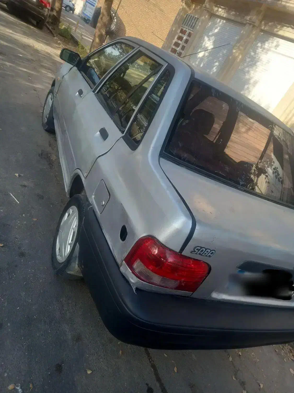 پراید صبا مدل۸۶ مصرف کننده زنگ بزنه|خودرو سواری و وانت|میبد, |دیوار