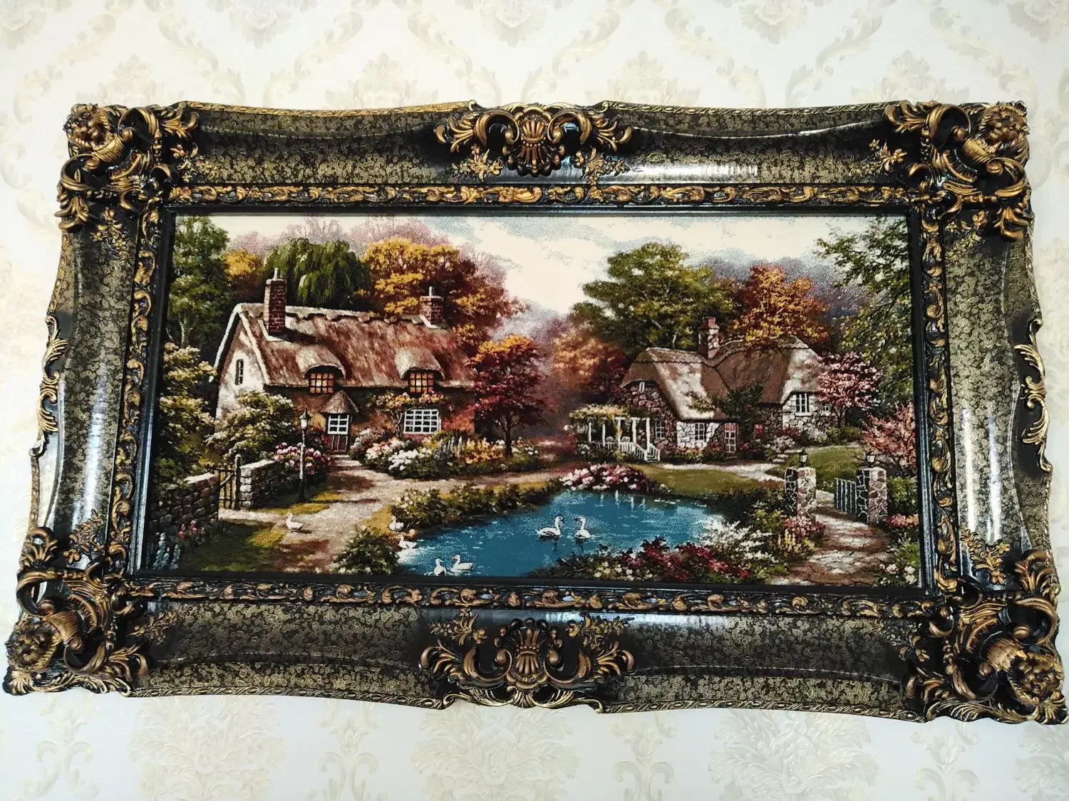 تابلو فرش ماشینی درجه یک با کیفیت|تابلو فرش|سنندج, |دیوار