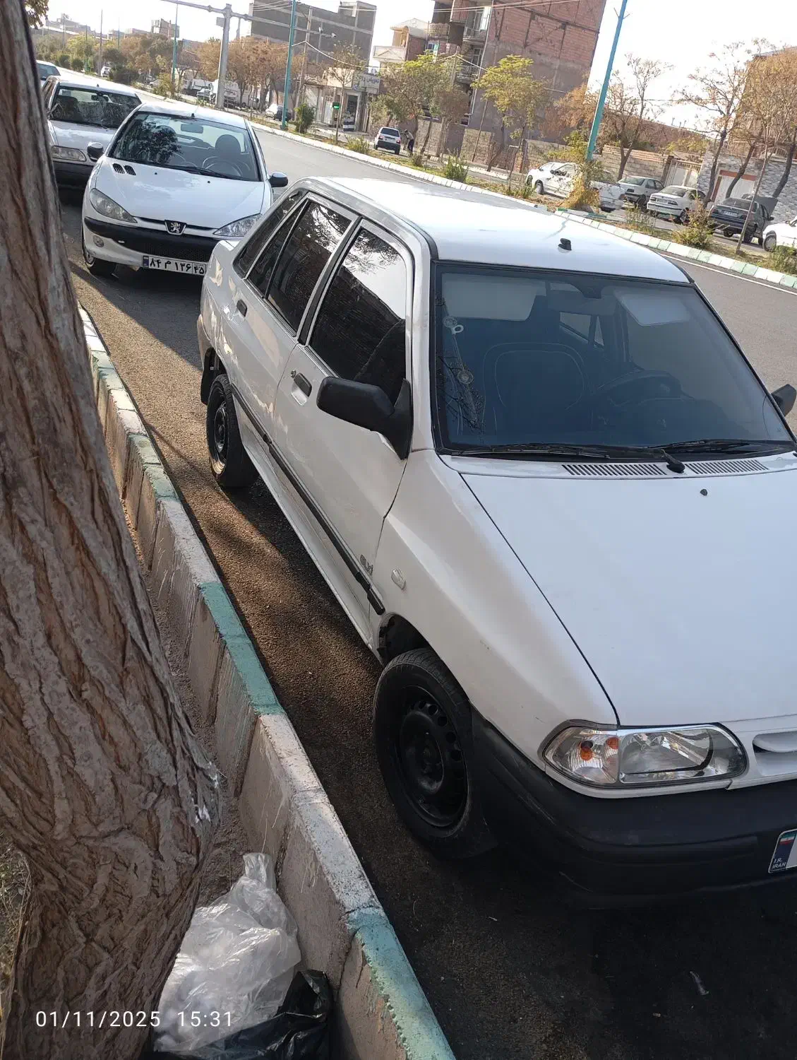 پراید 89 سفید|خودرو سواری و وانت|کرمان, |دیوار