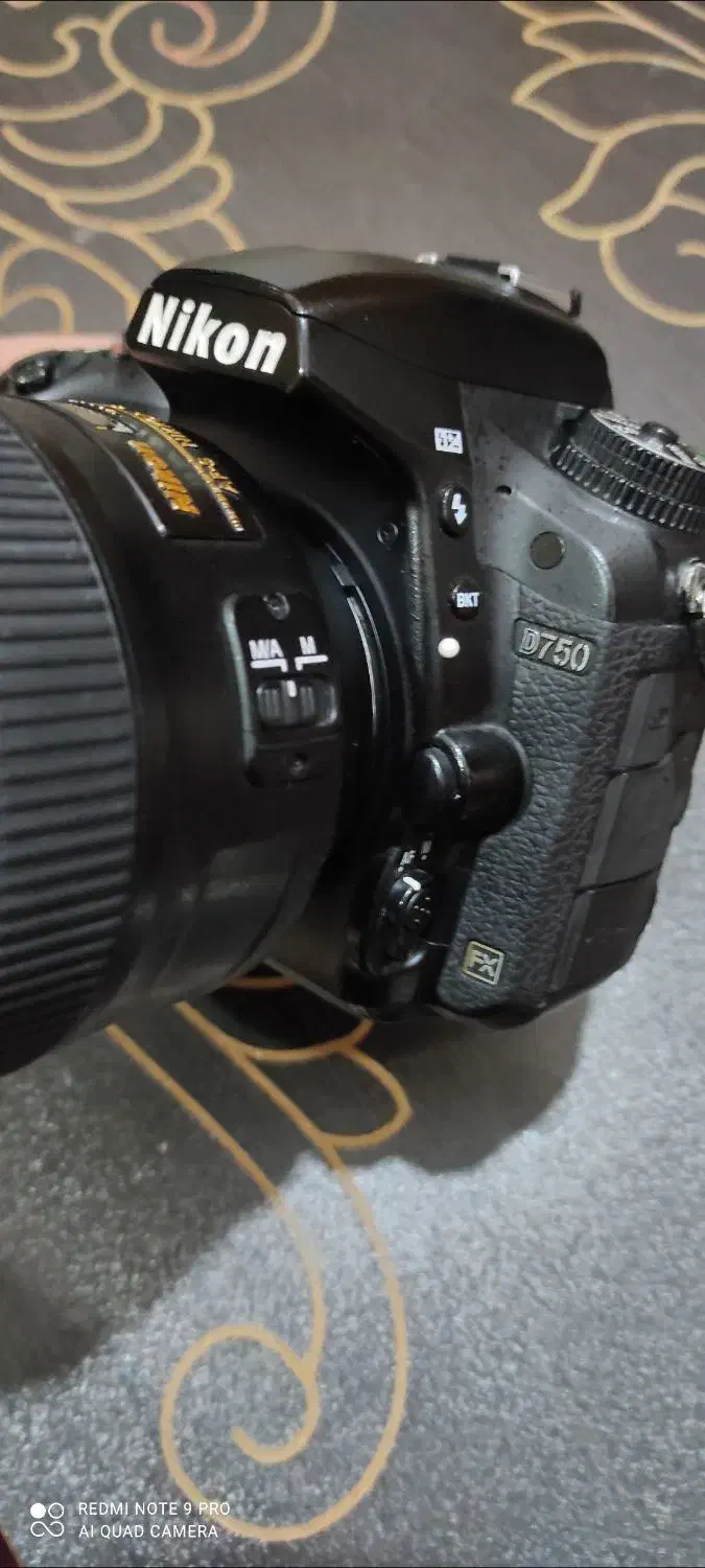 دوربین نیکون d750 لنز نیکون 85 f1.4 نانو|دوربین عکاسی و فیلمبرداری|کرمانشاه, |دیوار