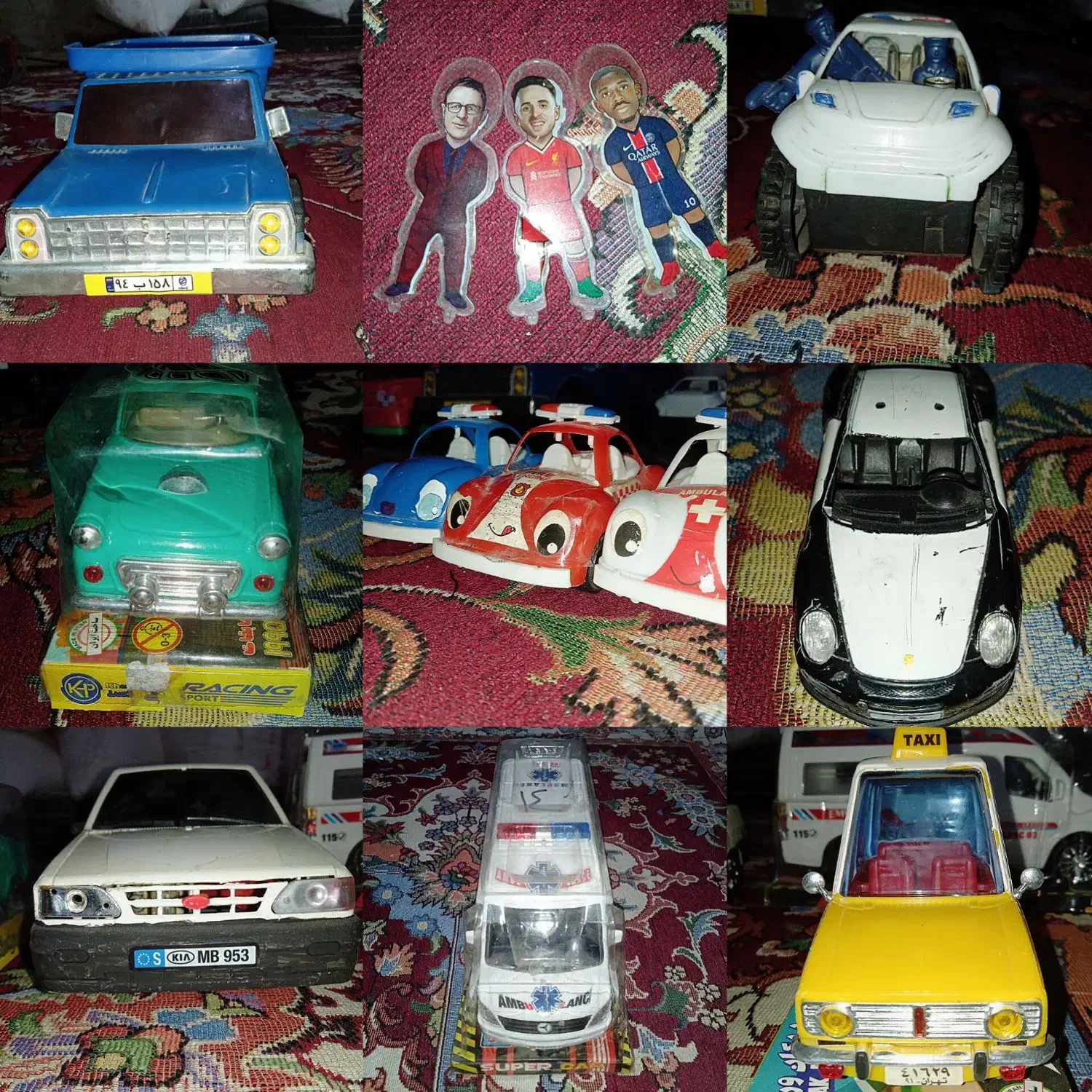 ماکت نیسان آمبولانس پاترول پراید پیکان فورد کلاسیک|اسباببازی|شادگان, |دیوار