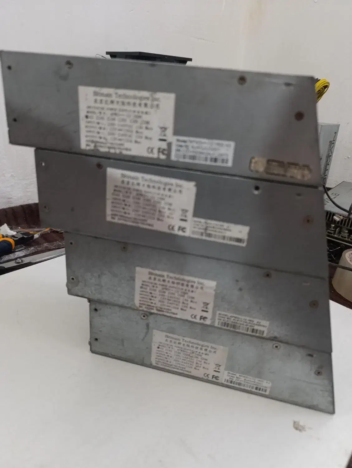 پاور ماینر، منبع تغذیه 12 ولت|قطعات و لوازم جانبی رایانه|باسمنج, |دیوار