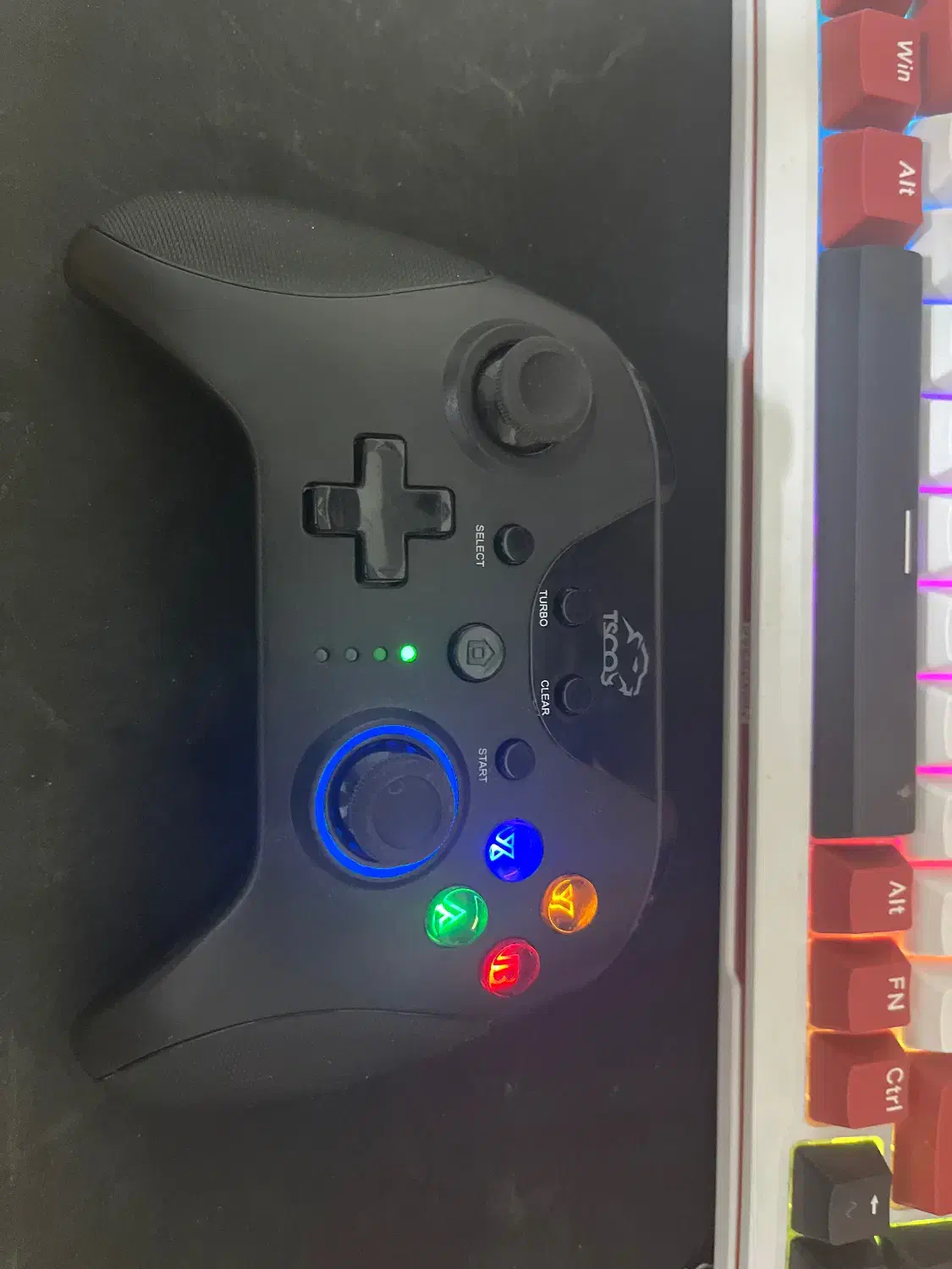 دسته بازی تسکو TG 133W درحد اک|کنسول، بازی ویدئویی و آنلاین|تهران, کاج|دیوار