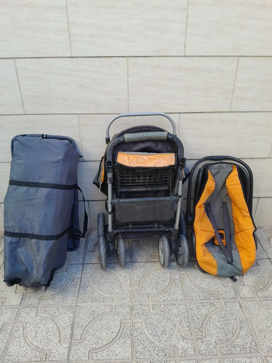 سه تیکه نوزادی.  بیبیکو المان|کالسکه و لوازم جانبی|همدان, |دیوار