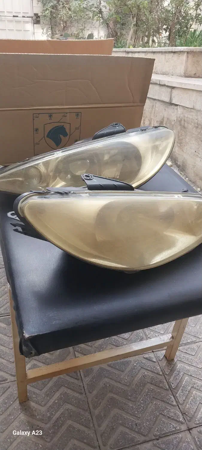 چراغهای جلو 206 فابریک|قطعات یدکی و لوازم جانبی|تهران, امیرآباد|دیوار