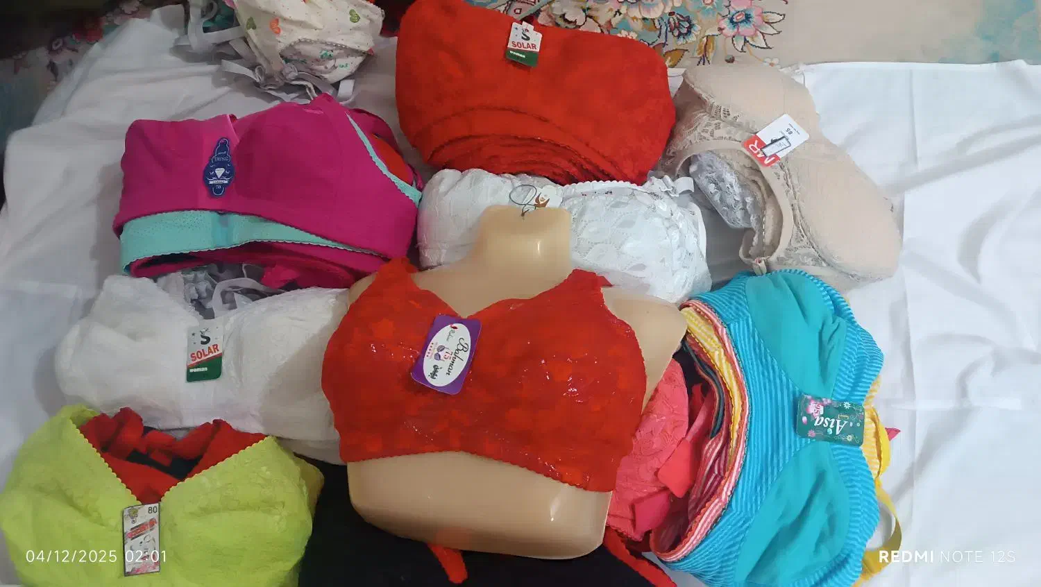 لباس زیرزنانه سوتین تعدادبالا|لباس|قوچان, |دیوار