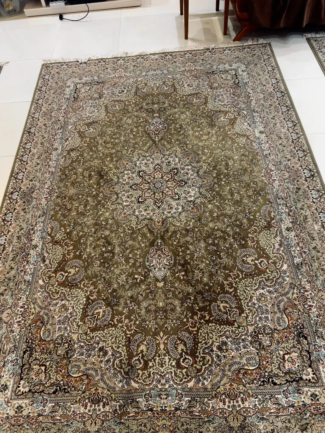 ۳ عدد فرش گردویی درحد نو ۶ متری|فرش|مهاباد (آذربایجان غربی), |دیوار