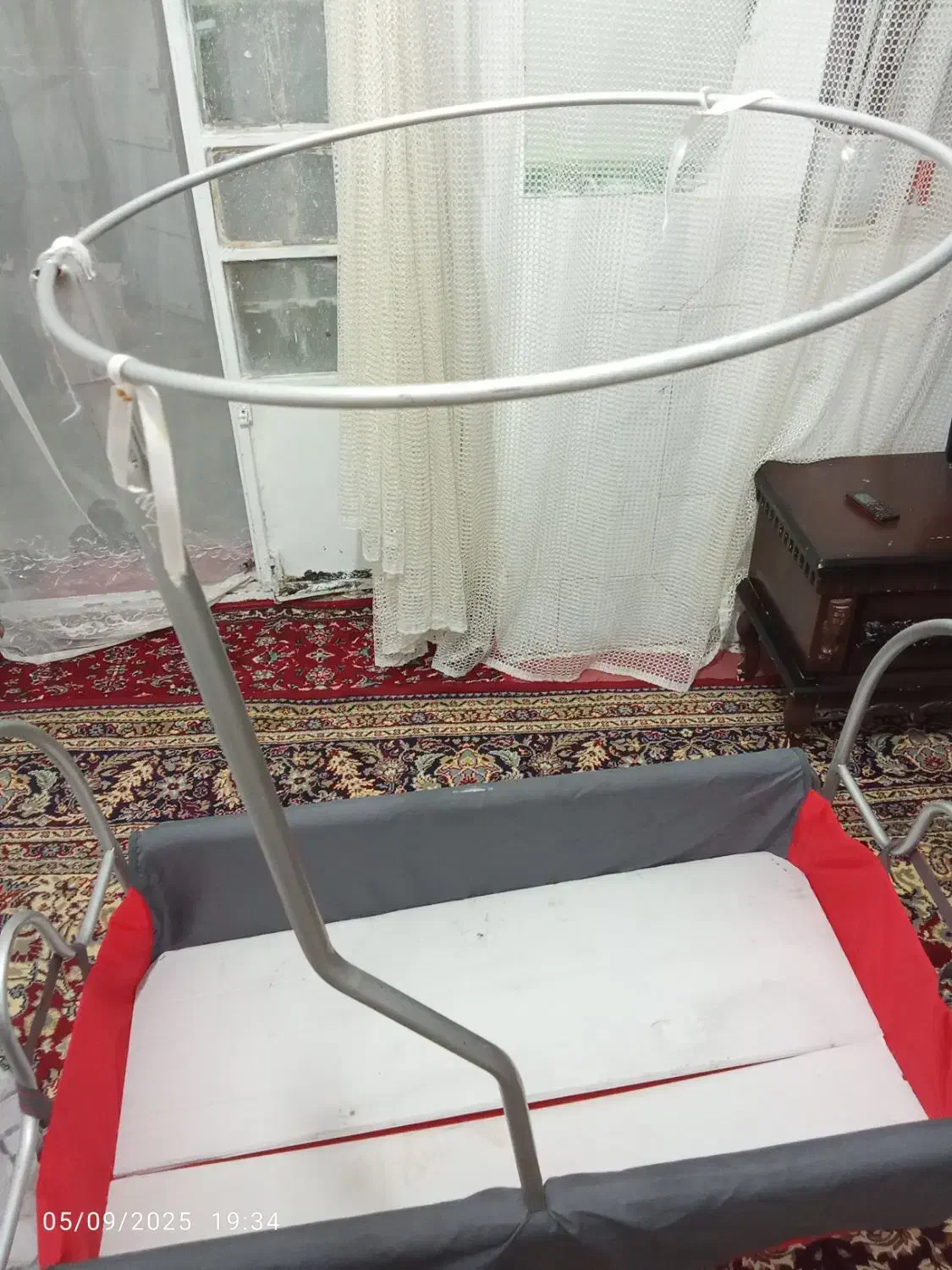 تخت و گهواره نونو با پشه بند|اسباب و اثاث بچه|تربت‌حیدریه, چهارراه خواف|دیوار