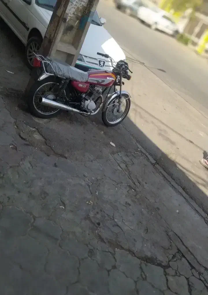 هندا مزایده|موتورسیکلت|قرچک, داوود آباد|دیوار