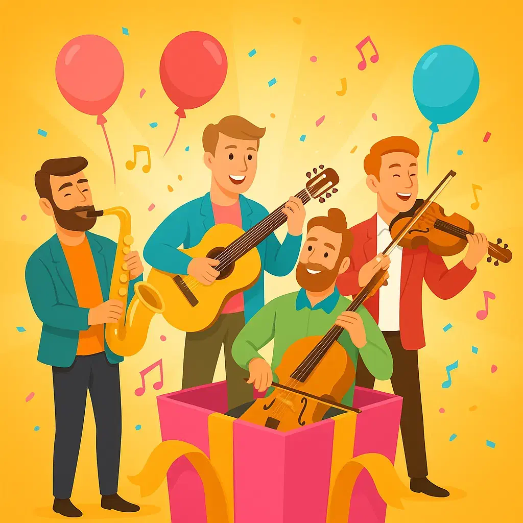 کادو تولد سورپرایزی سوپرایز موسیقی بساز نه هدیه|خدمات پذیرایی، مراسم|تبریز, |دیوار