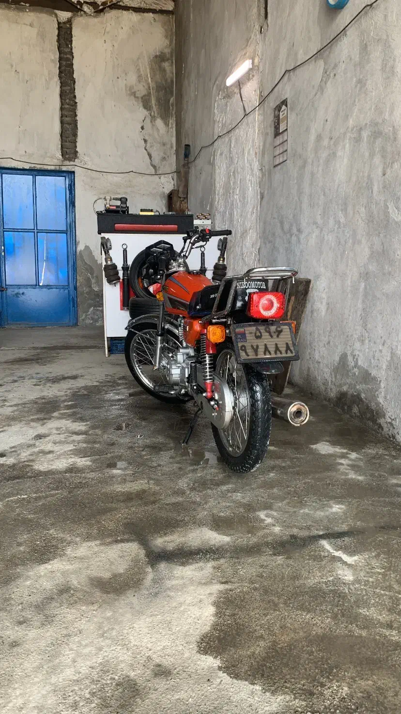 هندا ۲۰۰مدل ۹۵ ۲ماه کار|موتورسیکلت|گرگان, |دیوار