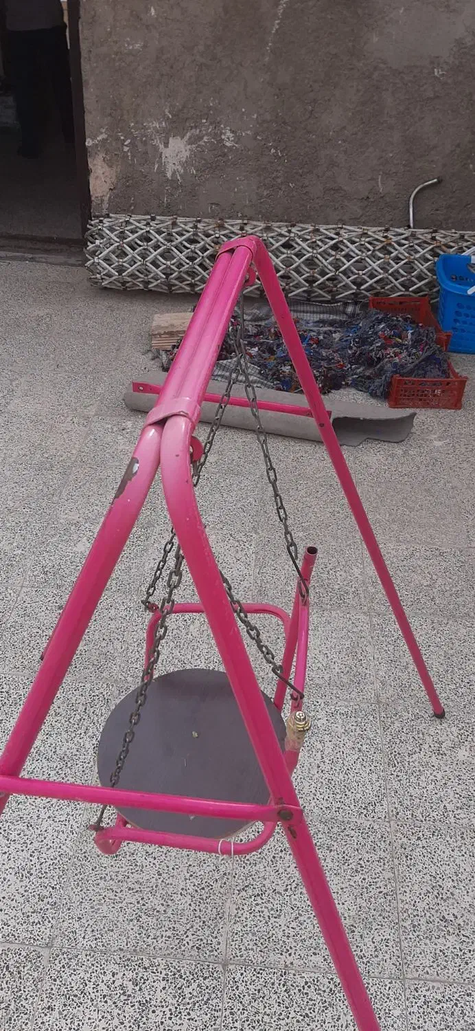 تاب فلزی کودک|اسباب‌بازی بچه|رباط‌کریم, شهرک صنعتی سبلان|دیوار