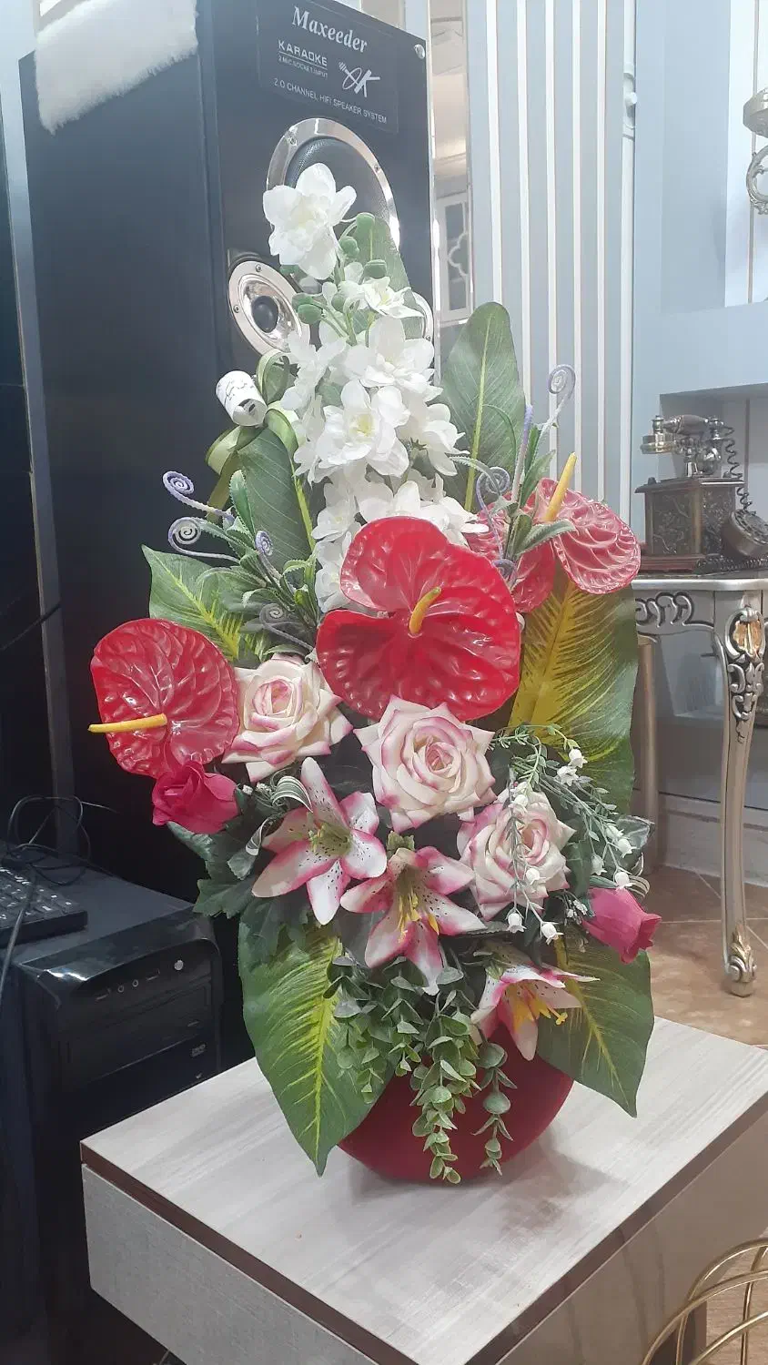 گل وگلدان|گل مصنوعی|تربت جام, والفجر|دیوار