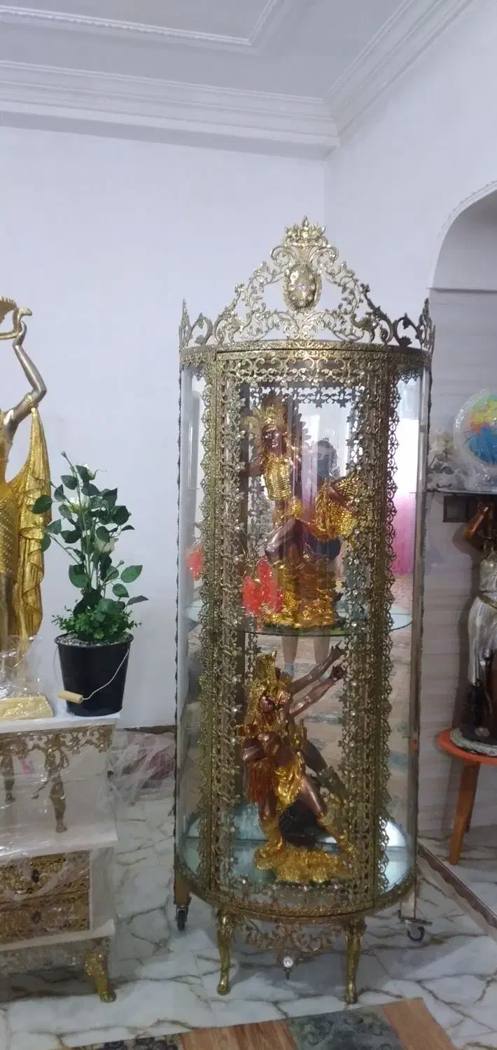 بوفه برنجی سنگین|بوفه، ویترین، کنسول|قائمشهر, |دیوار