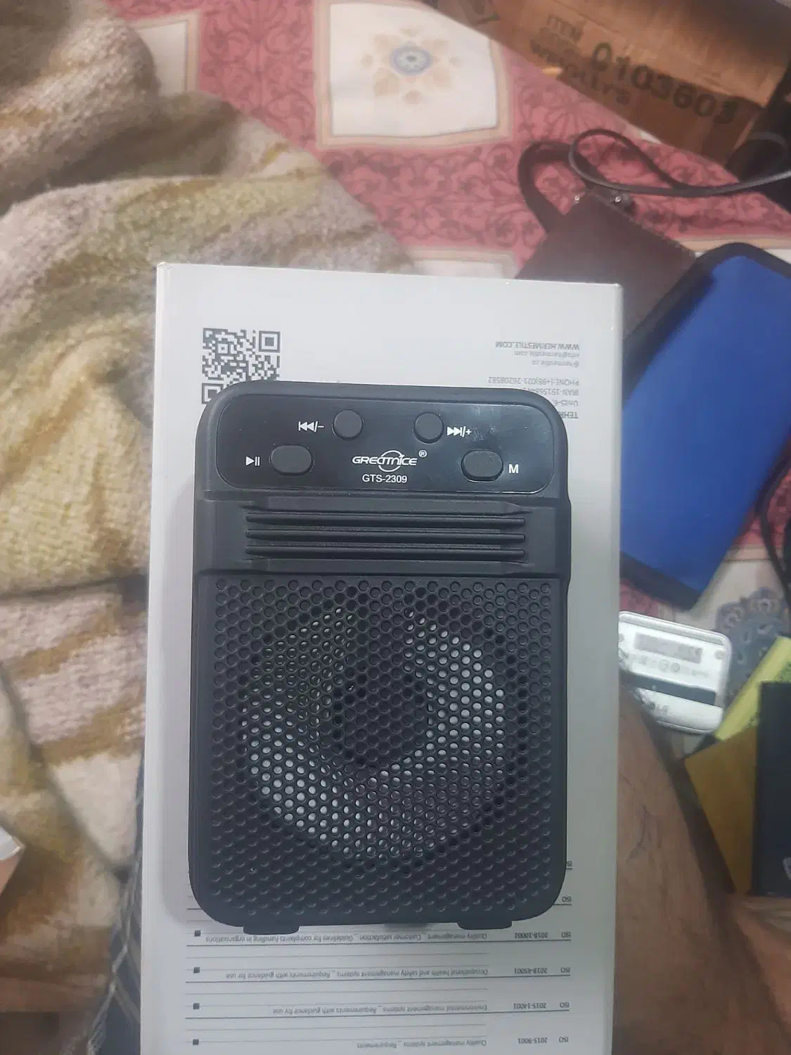 اسپیکرقابل حمل GREaTnicE|صوتی و تصویری|ری, اقدسیه|دیوار