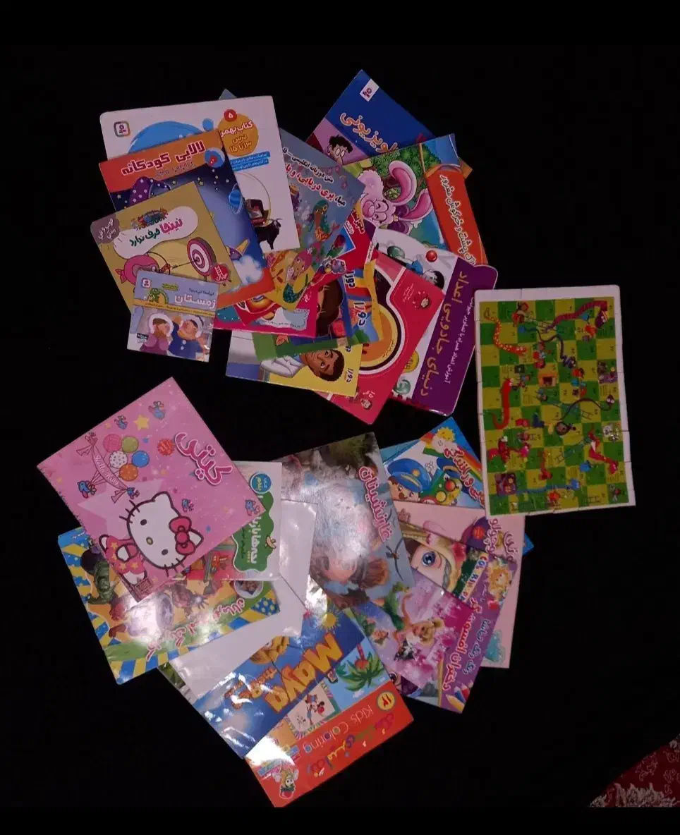 کتاب داستان و رنگ آمیزی|کتاب و مجله آموزشی|اراک, |دیوار