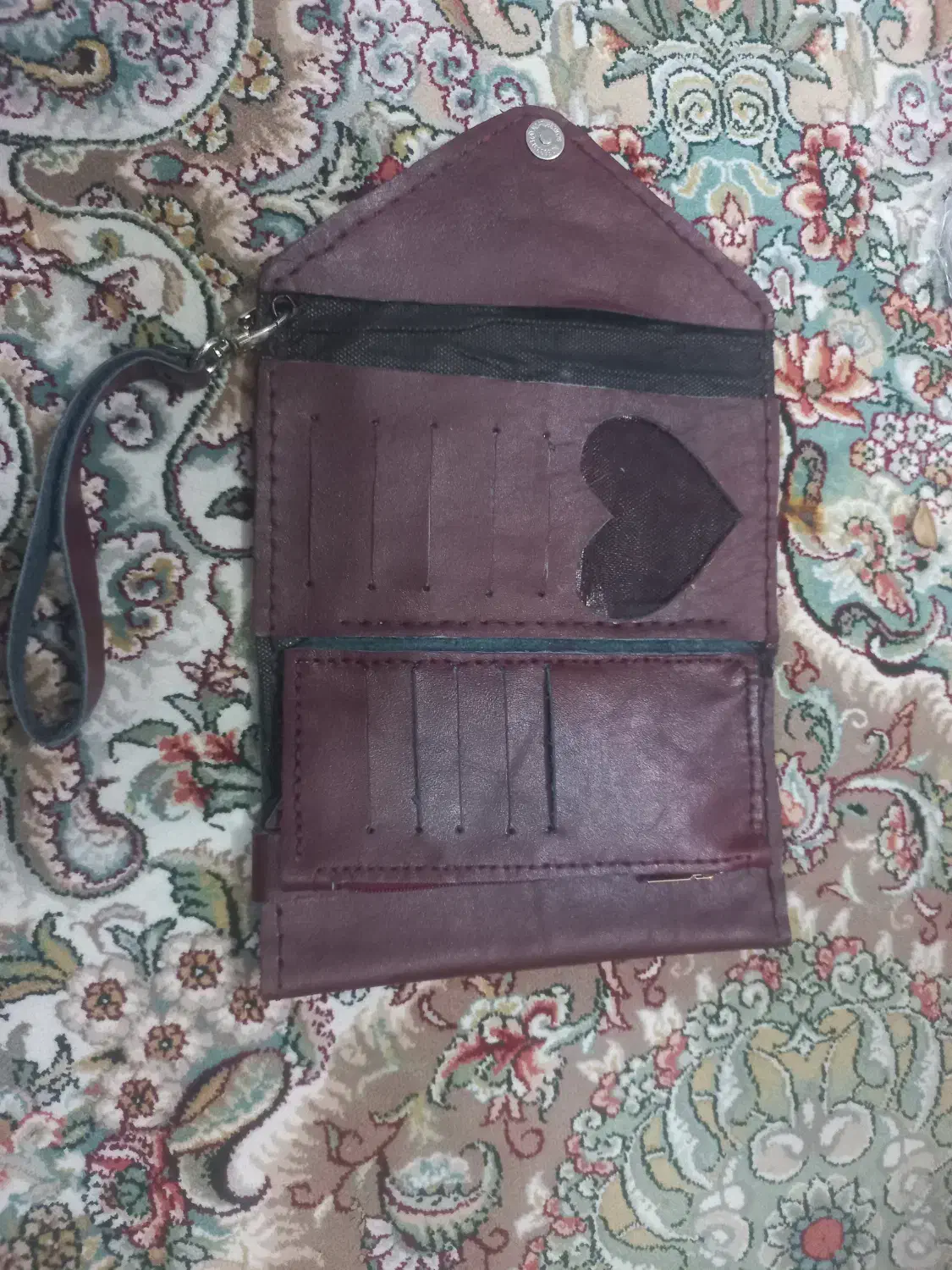 کیف چرم طبیعی زنانه دست دوز|کیف، کفش، کمربند|اصفهان, شهرک زاینده رود|دیوار