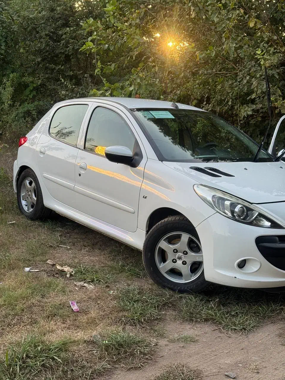 207 بی رنگ مدل 96 انگشت شماره تو گیلان.|خودرو سواری و وانت|کیاشهر, |دیوار