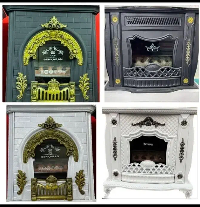 بخاری طرح شومینه گازی هخامنشی مدل m30|بخاری، هیتر، شومینه|رشت, رشتیان|دیوار