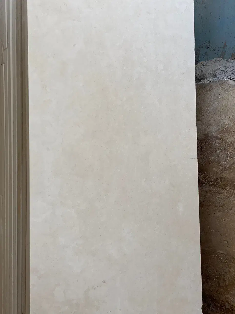 سنگ ساختمانی طبیعی سفید لایم استون مناسب نما|مصالح و تجهیزات ساختمان|کرج, عظیمیه|دیوار