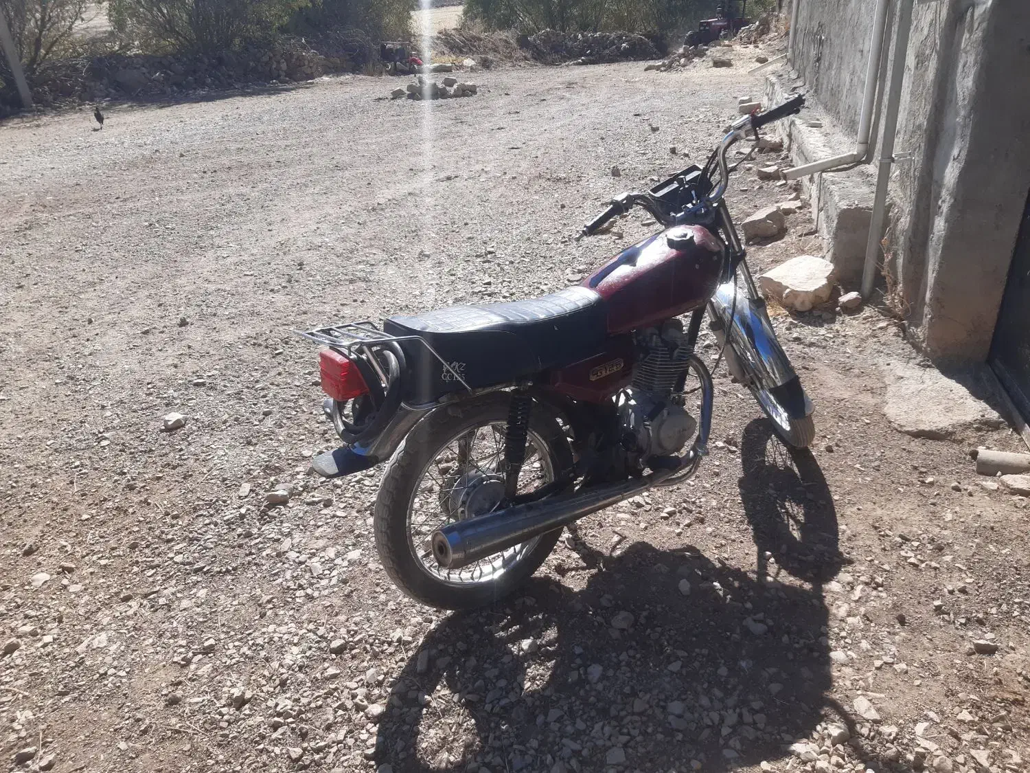 موتر مزایده مدل ۸۴ شاسی دویست درجه یک لیفان|موتورسیکلت|جوانرود, |دیوار