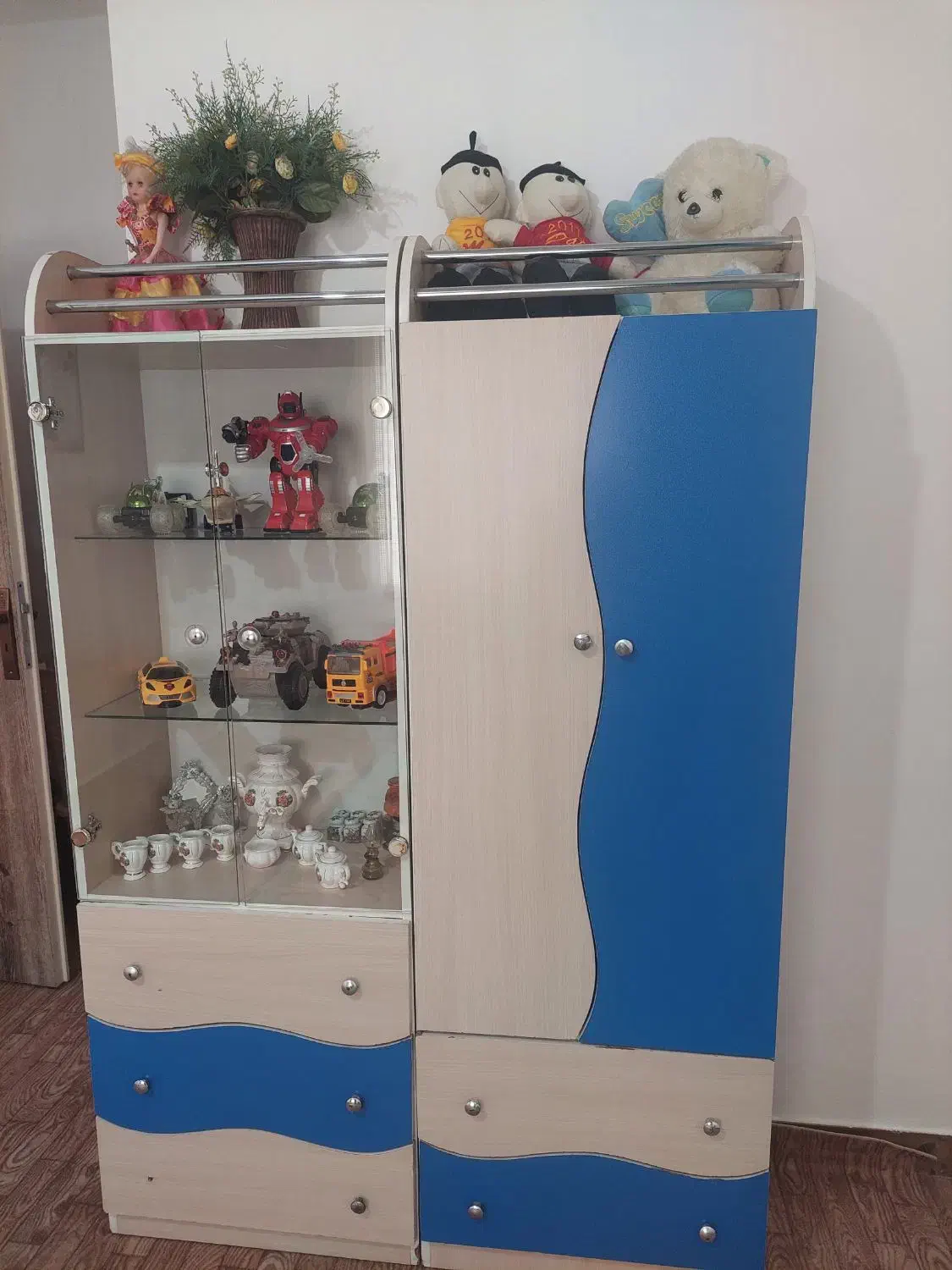 کمد بچه|جاکفشی، کمد، دراور|تاکستان, |دیوار