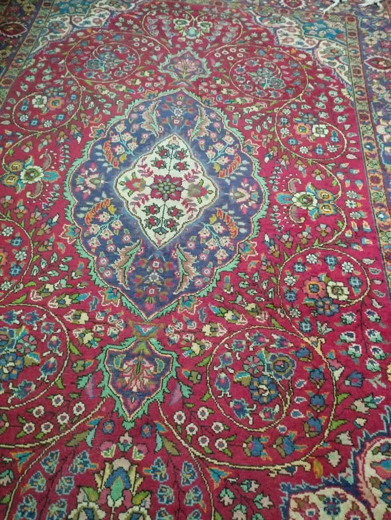 2 تخته فرش دست بافت 6 متری|فرش|فومن, |دیوار