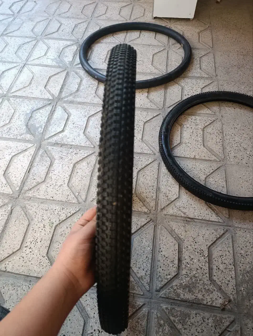 یک جفت لاستیک دوچرخه سایز ۲۷.۵|دوچرخه، اسکیت، اسکوتر|مشهد, پنجتن|دیوار