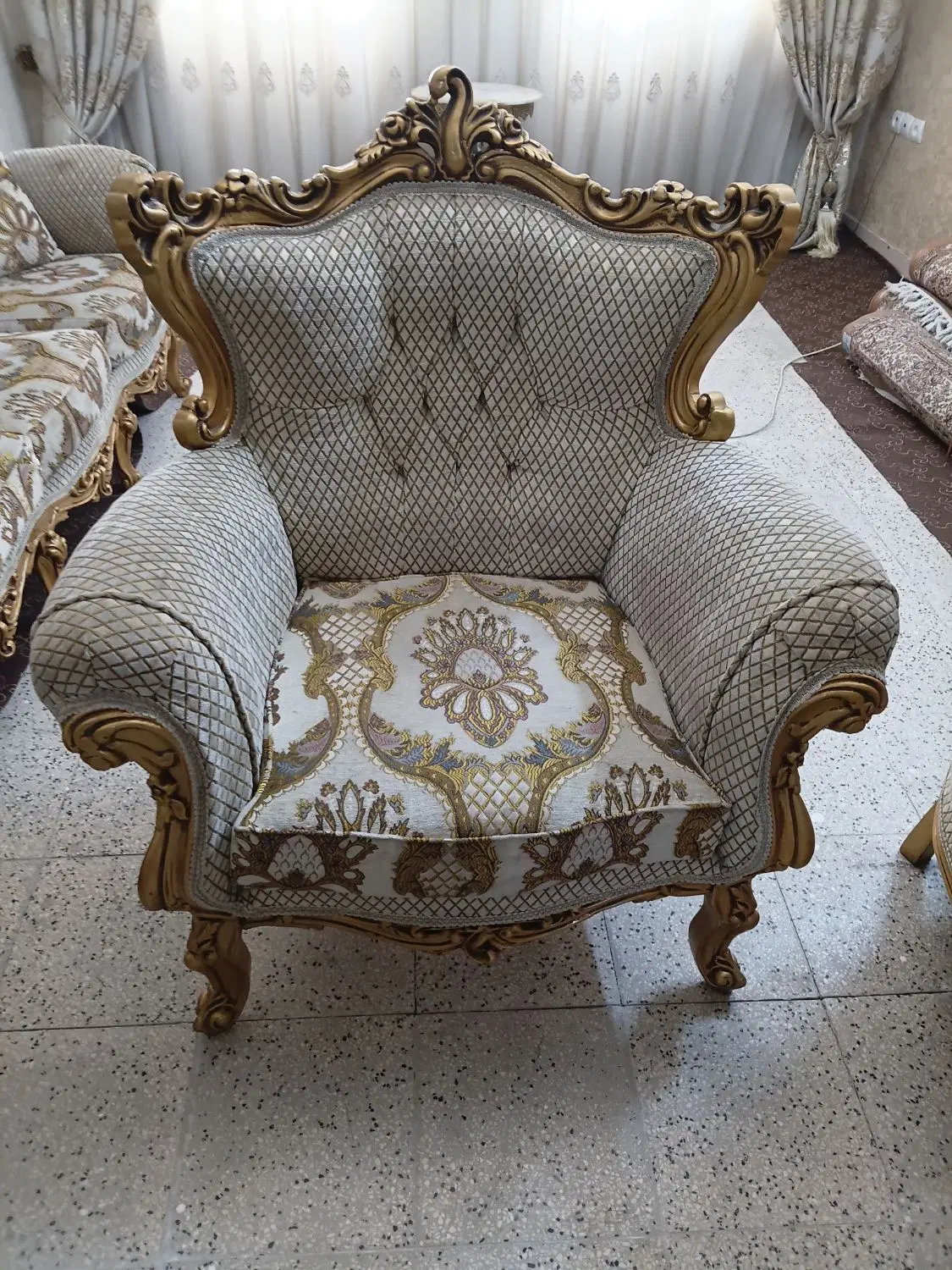 مبل سلطنتی|مبلمان خانگی و میز عسلی|تهران, شهرک بعثت|دیوار