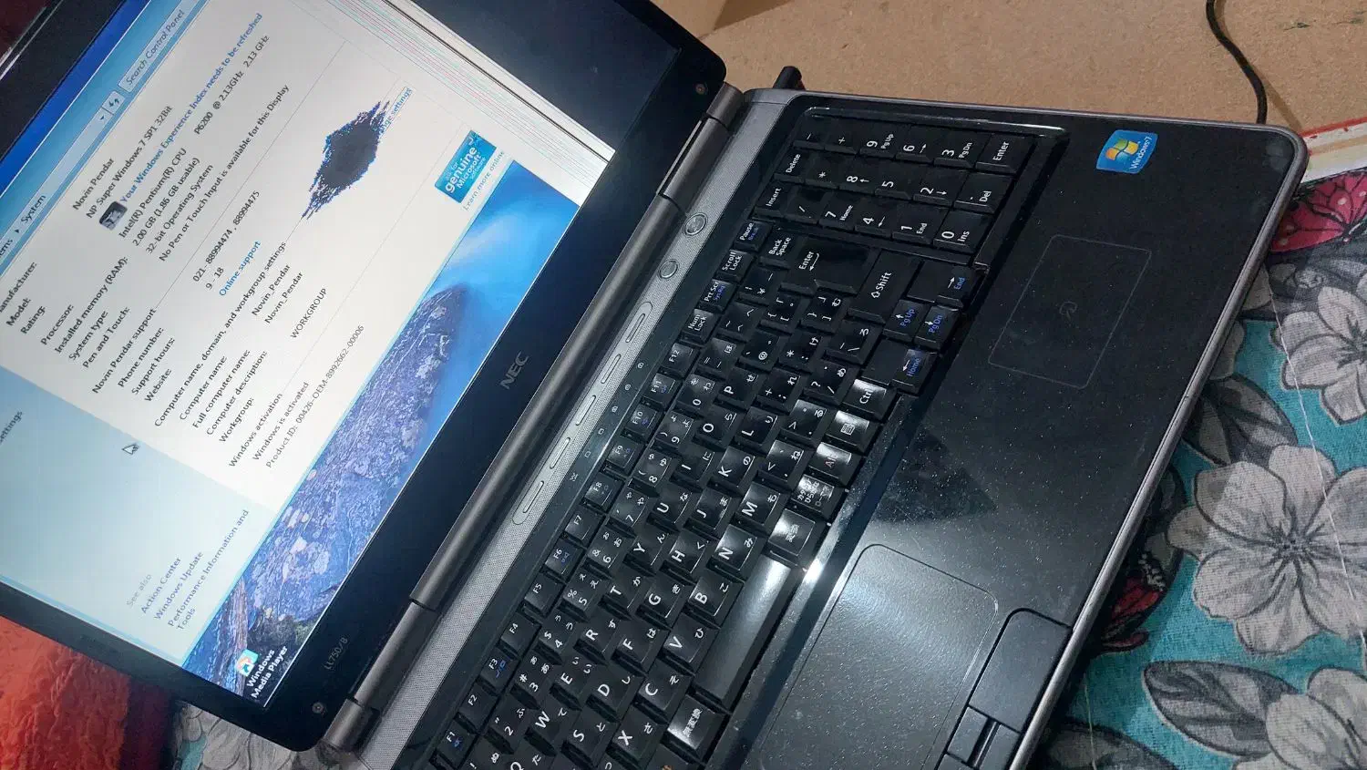 لپ تاپ NEC|رایانه همراه|سیرجان, |دیوار