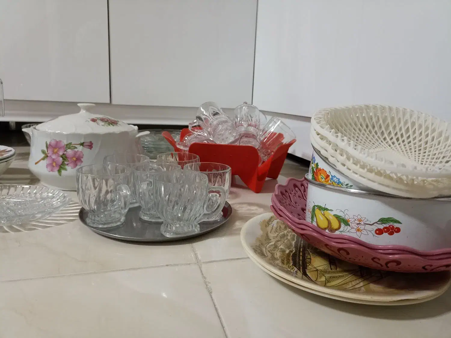 انواع ظرف|ظروف سرو و پذیرایی|سهند, |دیوار