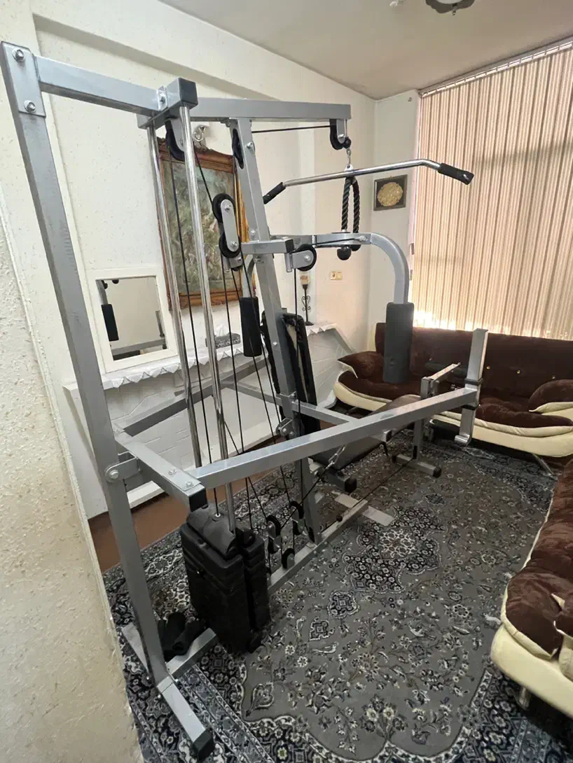 دستگاه چند کاره بدنسازی|تجهیزات ورزشی|شیراز, آبیاری|دیوار