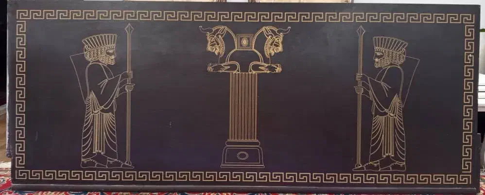 تخت ام دی اف هخامنشی|کتابخانه، شلف، قفسه‌های دیواری|قم, پردیسان|دیوار