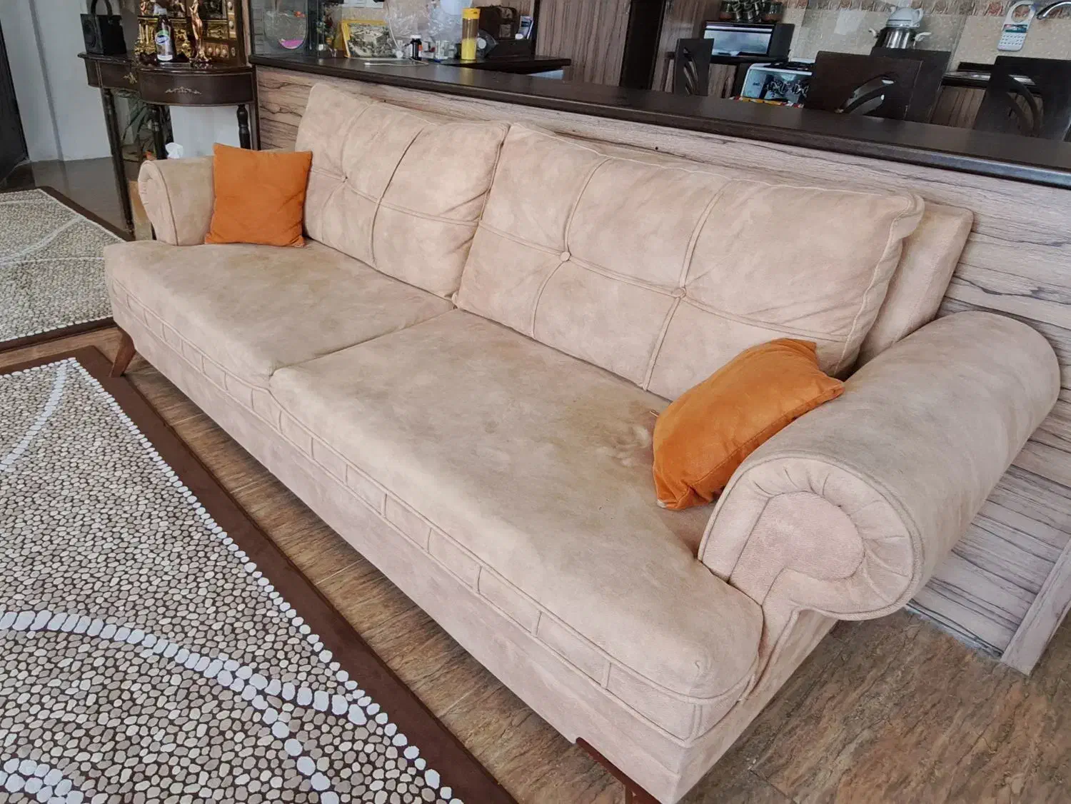 مبل ۷ نفره|مبلمان خانگی و میز عسلی|خرم‌آباد, |دیوار