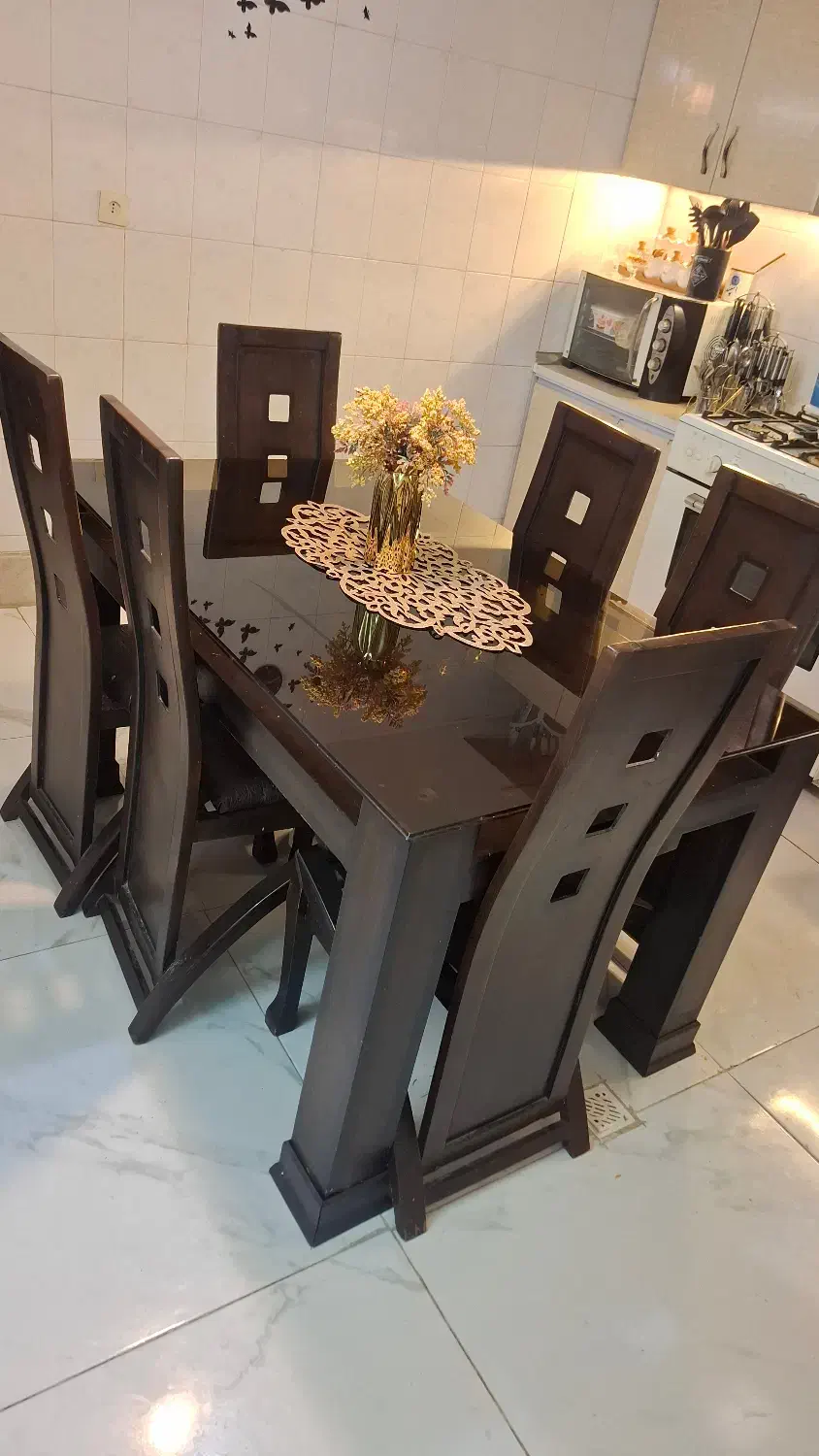 میز ناهارخوری|میز و صندلی غذاخوری|اصفهان, رحیم‌آباد|دیوار