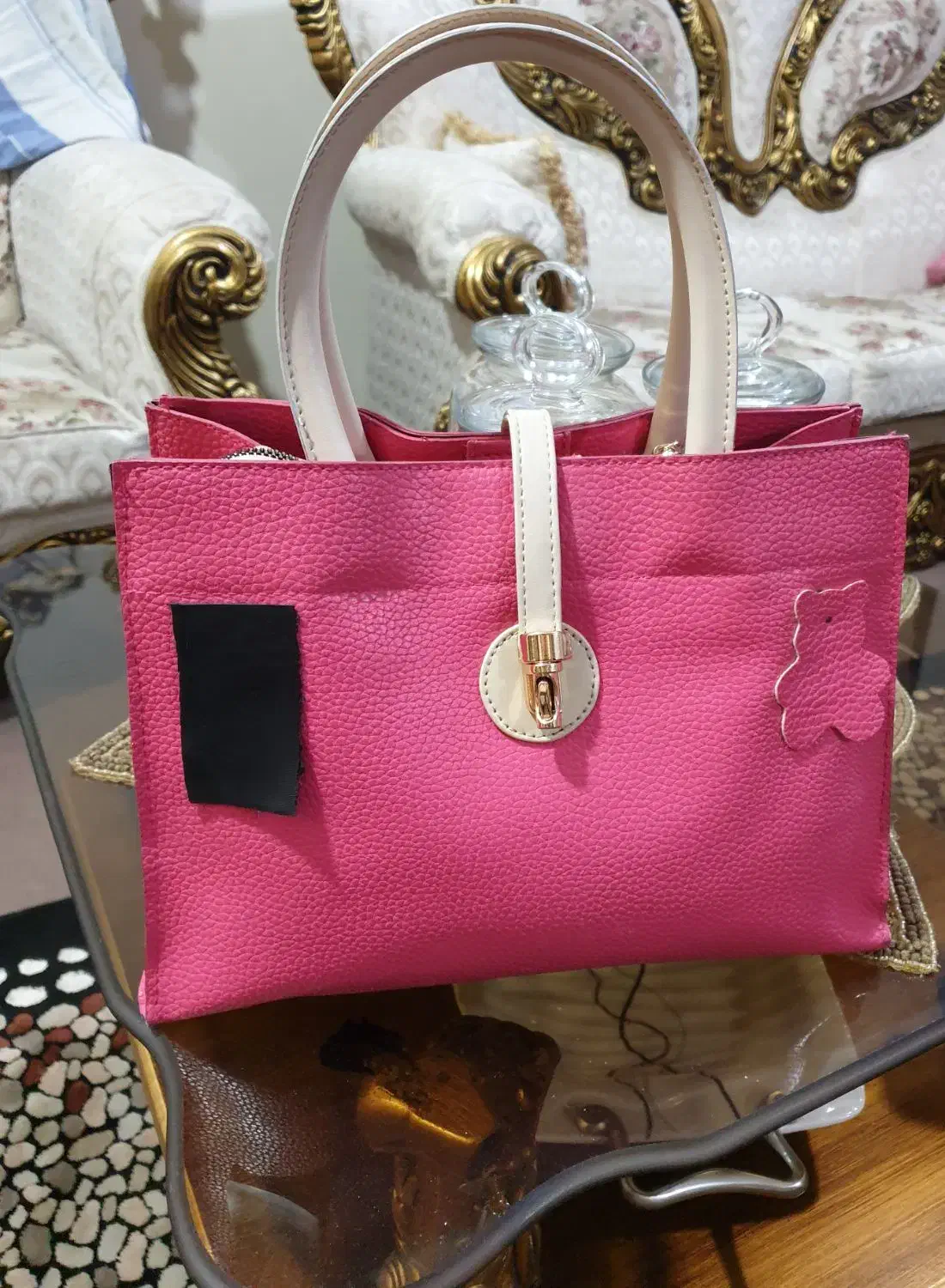 کیف دستی رنگ صورتی زنانه.باکیفیت.شیک وخاص.نوو|کیف، کفش، کمربند|اهواز, زیتون کارمندی|دیوار