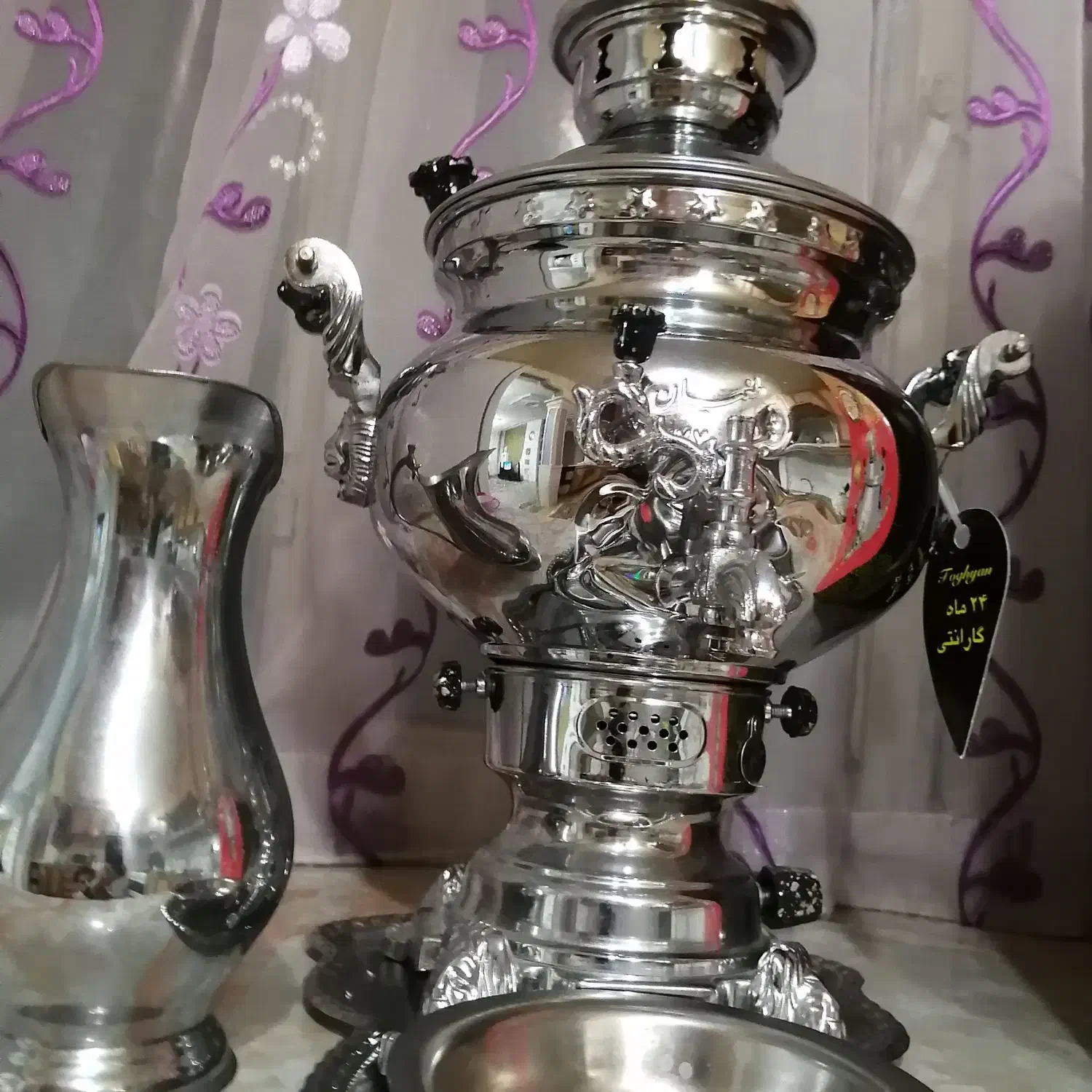 سماور 6 لیتری طغیان|سماور، چای‌ساز، قهوه‌ساز|اراک, |دیوار