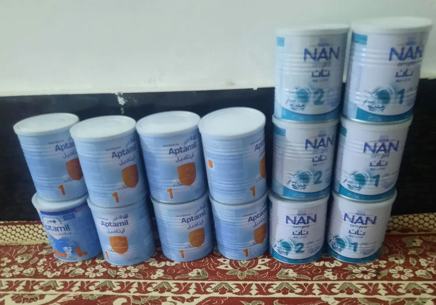 قوطی شیرخشک خالی|ظروف نگهدارنده، پلاستیکی، یکبارمصرف|زابل, |دیوار