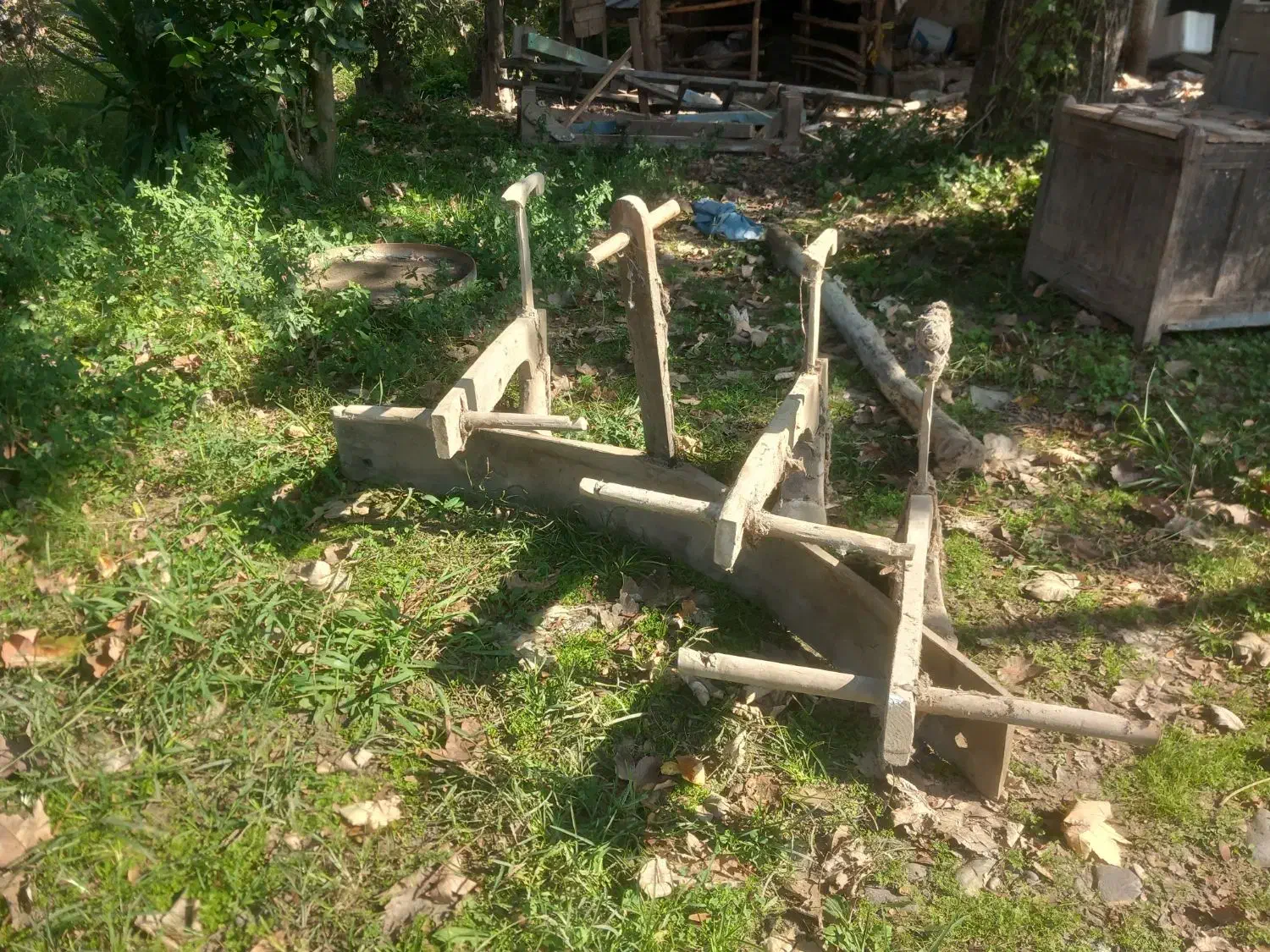 ادوات کشاورزی قدیمی|ابزارآلات|سنگر, |دیوار