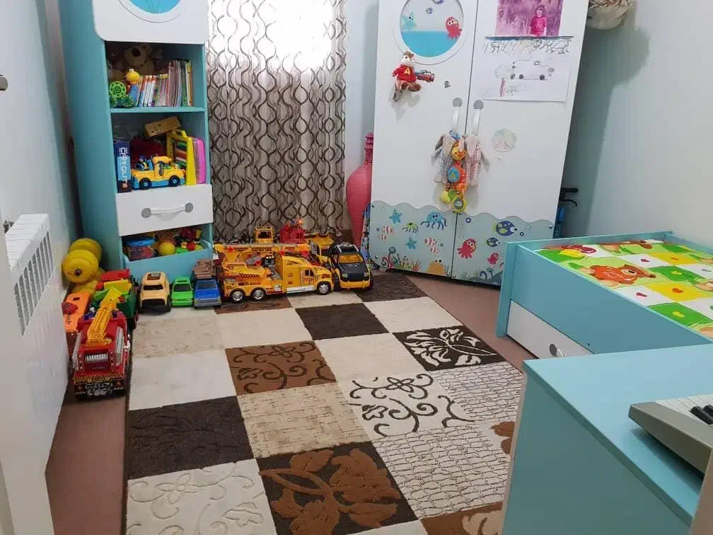 سرویس تخت وداور وکمد نوجوان ،باتشک خوشخواب|تخت و صندلی بچه|ساری, |دیوار