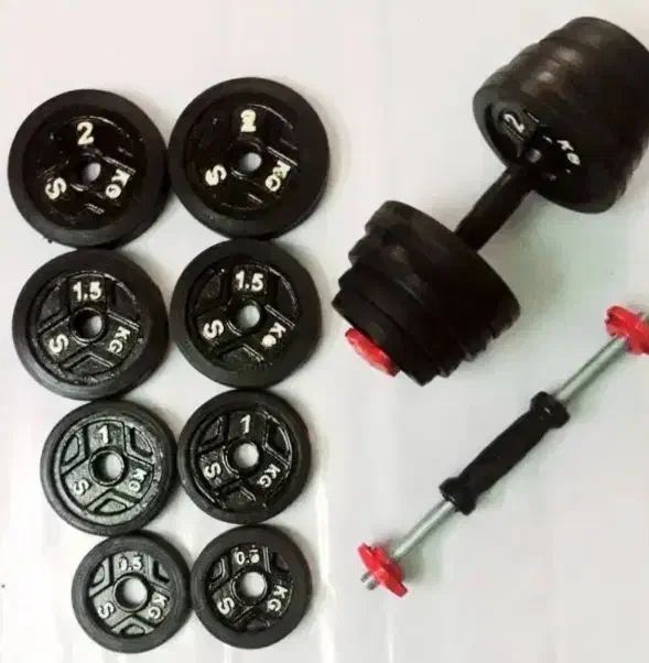 دمبل متغیر جمعا 20 کیلوگرم (اصل چدن) (آکبند نو)|تجهیزات ورزشی|سنندج, |دیوار