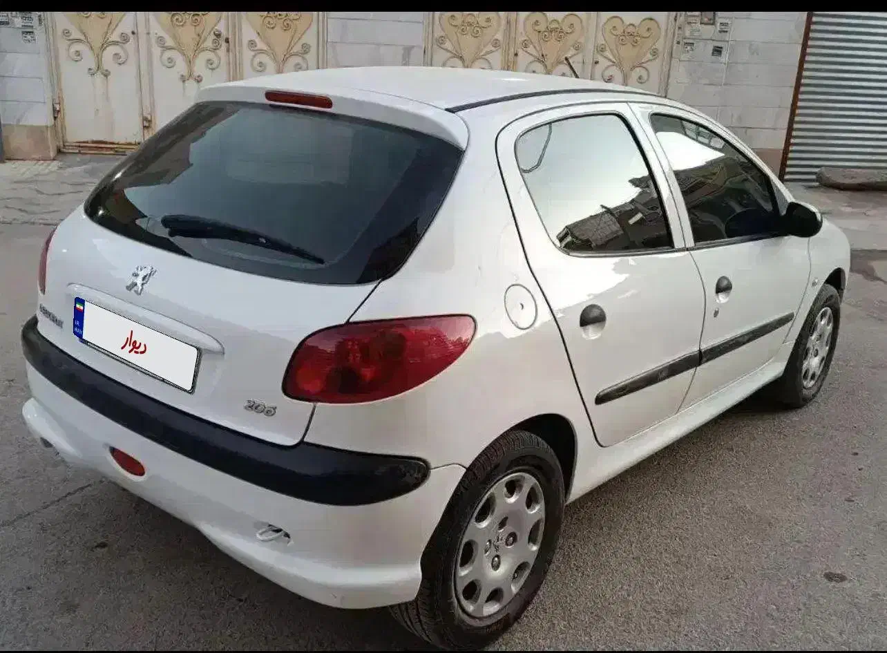 پژو ۲۰۶ تیپ ۳ بیرنگ|خودرو سواری و وانت|خان ببین, |دیوار