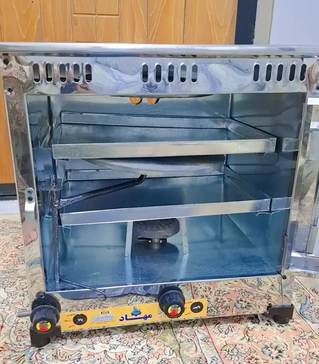 تنور گازی استیل نو اصلا استفاده نشده|اجاق گاز و لوازم برقی پختوپز|زاهدان, |دیوار