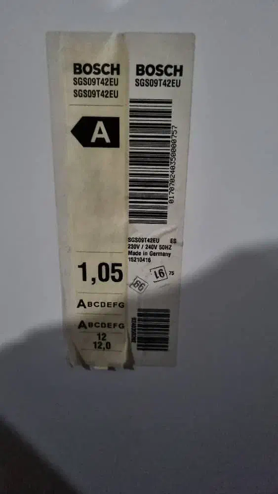 ماشین ظرفشویی اصل بوش آلمان نو|ماشین ظرفشویی|مشهد, احمدآباد|دیوار