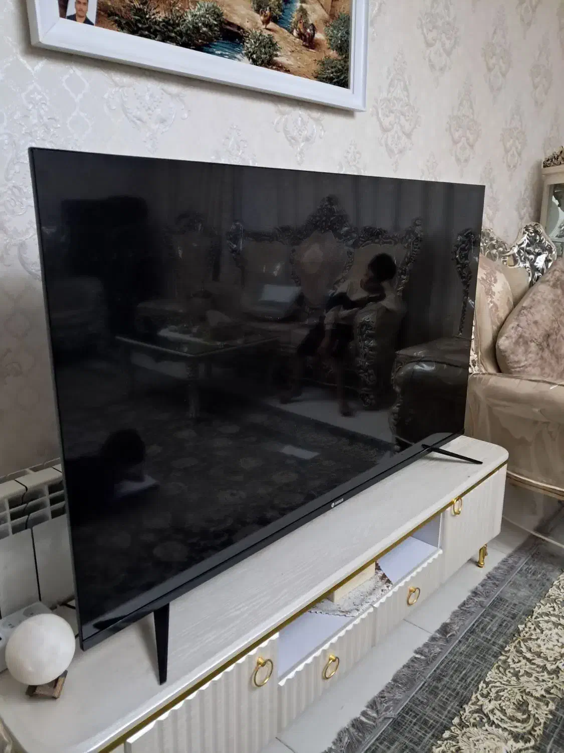 تلویزیون ۶۵ اینچ اسنوا|تلویزیون و پروژکتور|هشتگرد, فاز ۷ مهستان|دیوار