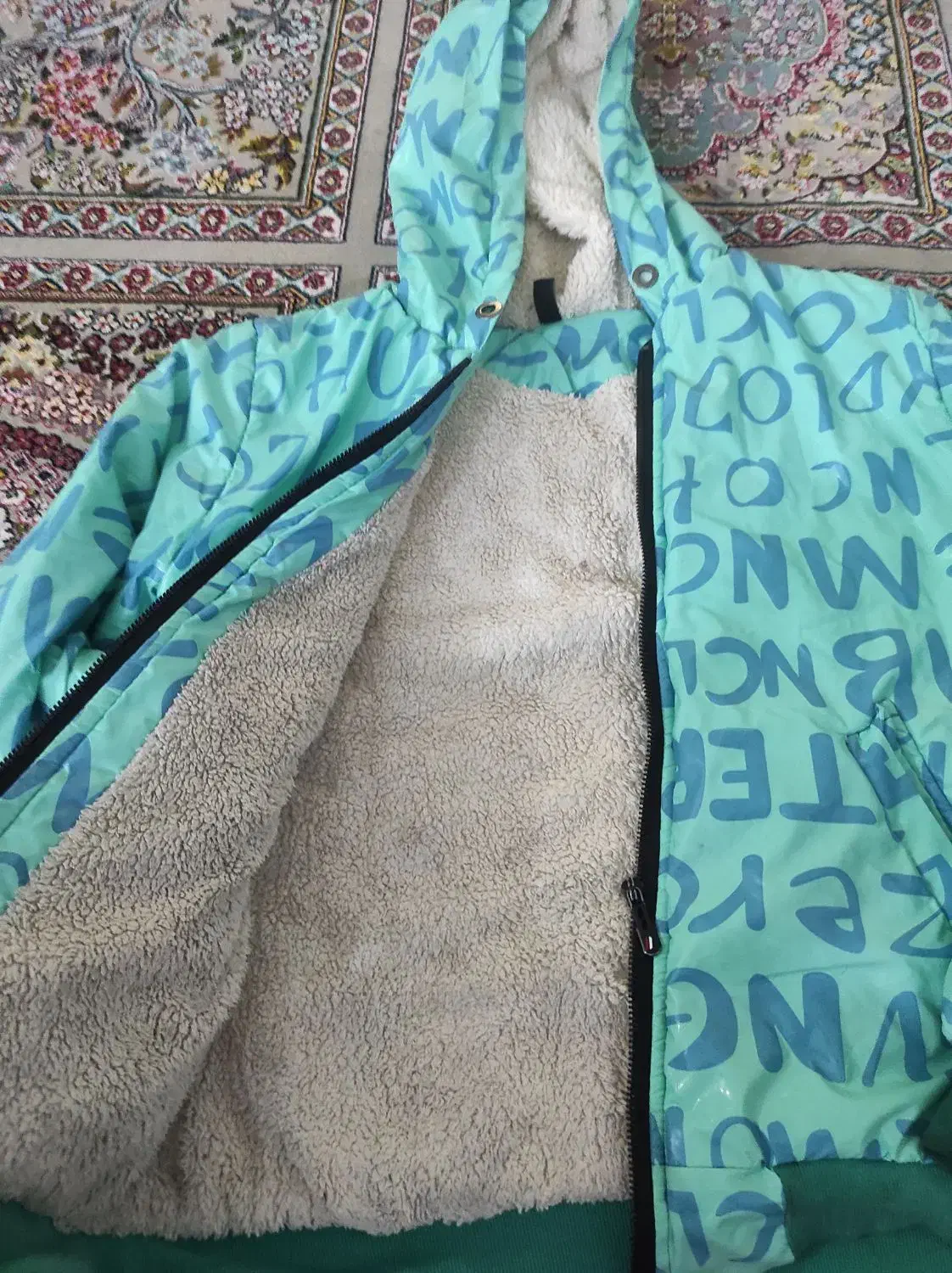 کاپشن دخترانه|کفش و لباس بچه|گرگان, |دیوار